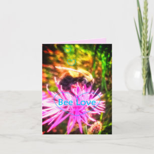 HET NIEUWE WENSKAART VAN DE LIEFDE VAN DE BIJ KAART