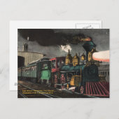 Het Night Express Briefkaart (Voorkant / Achterkant)