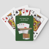 Het Night-Out Aangepaste speelkaartdeck van de man Pokerkaarten (Achterkant)