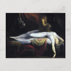 Het Nightmare schilderij van John Henry Fuseli Briefkaart
