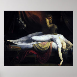 Het Nightmare schilderij van John Henry Fuseli Poster