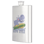 Het Nijlpaard van Surfer Heupfles (Links)