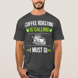 Het noemt het koffiebranden t-shirt