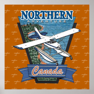 Het Noordelijke Avontuur van Canada van de Poster