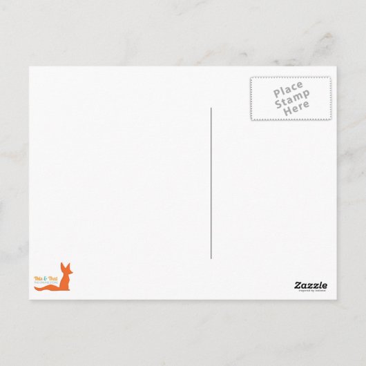 Het noordelijke licht en het Briefkaart van de Sta (Achterkant)