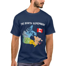 Het Noorden herinnert zich het pro-Canada T-shirt
