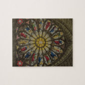 Het noordraam, bord D van 'Westminster Abbey' Legpuzzel (Horizontaal)