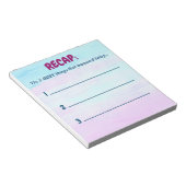 Het Notitieblok Drie BESTE Dingen (Schuin)