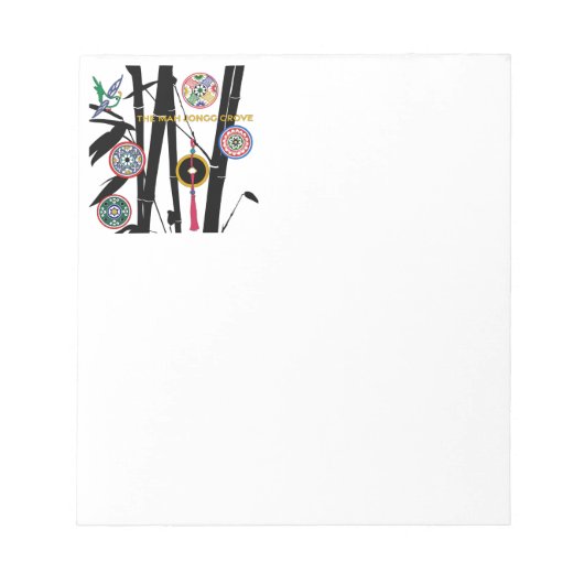 Het Notitieblok Mah Jongg Grove (Voorkant)