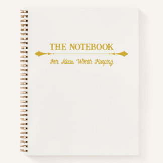 Het Notitieboek | Minimalistische Ivoorkleurige Go