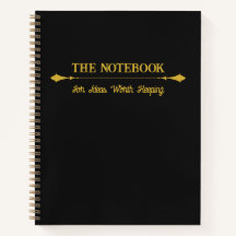 Het Notitieboek | Minimalistische Zwarte Goud Jour