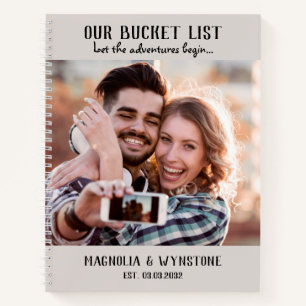 Het Notitieboek Scrapbook van onze Bucket List Cou