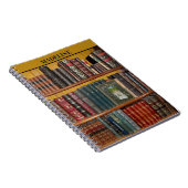 Het Notitieboek van de Boek van de Bibliotheek van (Rechterzijde)