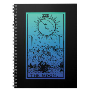 Het Notitieboek van de Gradiënt van de Moon Tarot 