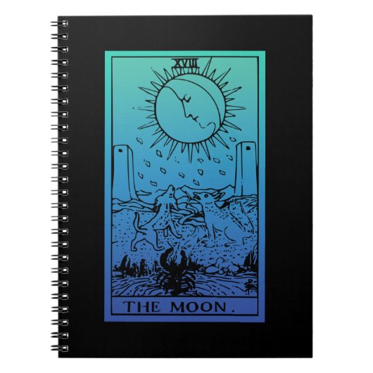 Het Notitieboek van de Gradiënt van de Moon Tarot (Voorkant)