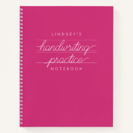 Het Notitieboek van de Praktijk van de Handschrijv