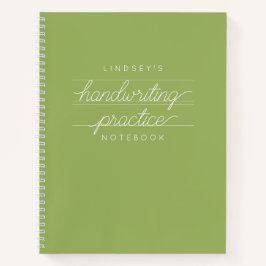 Het Notitieboek van de Praktijk van de Handschrijv