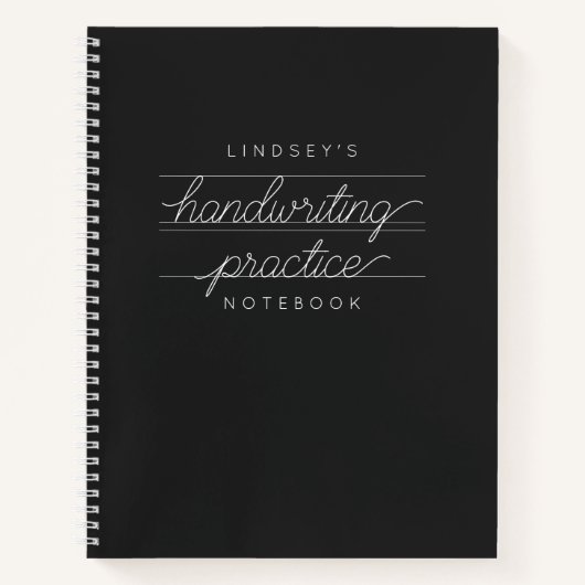 Het Notitieboek van de Praktijk van de Handschrijv (Voorkant)