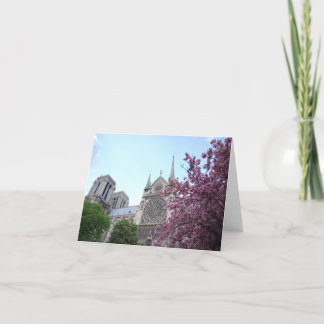 Het Notre Dame de Paris van Cathédrale Kaart