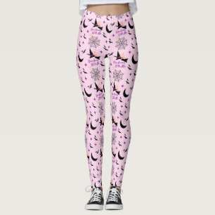 Het nummer "Run Away With Me" van Halloween Witch Leggings