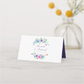 Het nummer van de zwevende Waterverf van Floral We (Achterkant)