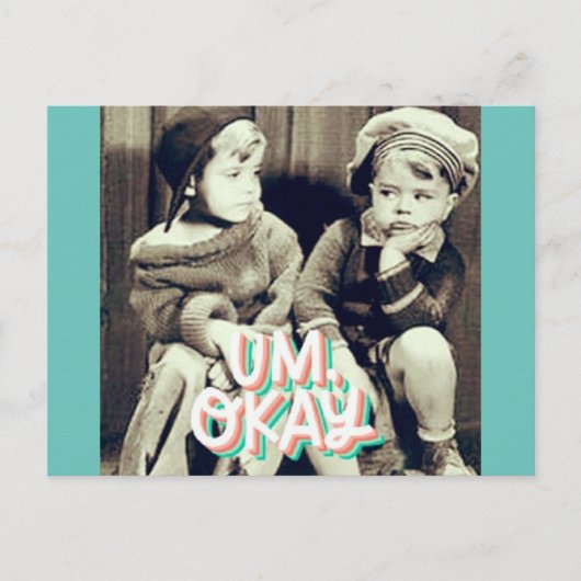 Het O.U.R. Gang Collectie  Briefkaart nr. 1 (Voorkant)