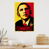 Het Obama-communistische Poster van Amerika83 (Keuken)
