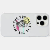 Het obstakel is de weg – Marcus Aurelius Case-Mate iPhone Case (Achterkant (horizontaal))