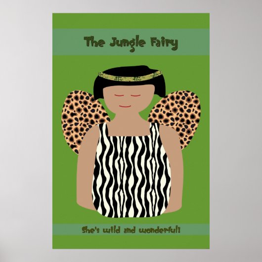 Het Oerwoud Fairy Poster (Voorkant)