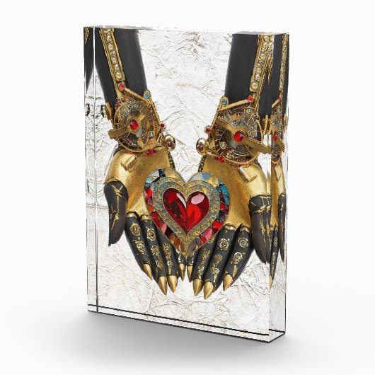 Het offer - Hart in Handen Fotoblokken (Rechts)