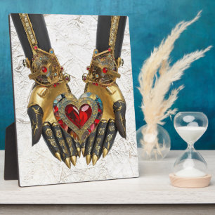 Het offer - Hart in Handen Fotoplaat