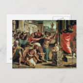 Het offer in Lystra (cartoon voor de Sistine C Briefkaart (Voorkant / Achterkant)