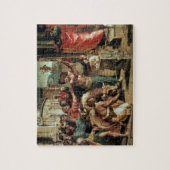 Het offer in Lystra (cartoon voor de Sistine C Legpuzzel (Verticaal)