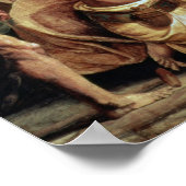 Het offer in Lystra (cartoon voor de Sistine C Poster (Hoek)