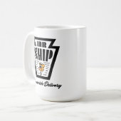 Het officiële Mr. Schip Koffiemok (Voorkant links)