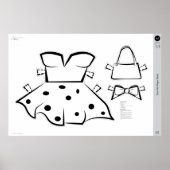 Het OG-papierkostuum: GROOT Poster (Voorkant)