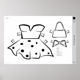 Het OG-papierkostuum: GROOT Poster