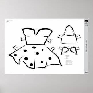 Het OG-papierkostuum: MEDIUM Poster