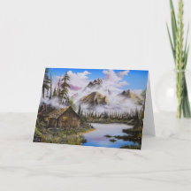 Het Olieverfschilderij van de Eenzaamheid van de