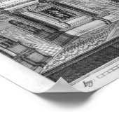 Het Olympisch theater in Vicenza Poster (Hoek)