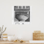 Het Olympisch theater in Vicenza Poster (Keuken)