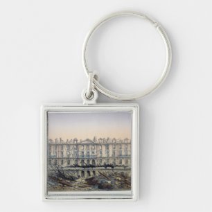 Het ombardeerde Chateau de Meudon Sleutelhanger