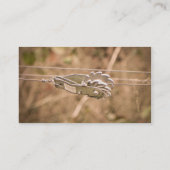 Het omheinen van de Rug Veertig Visitekaartje (Achterkant)