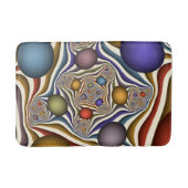 Het omhoog vliegen, Kleurrijk, Modern, Abstract Fr Badmat (Voorkant)