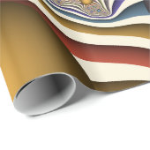 Het omhoog vliegen, Kleurrijk, Modern, Abstract Fr Cadeaupapier (Rol Hoek)