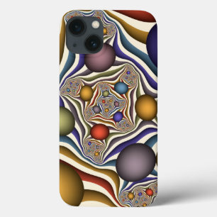 Het omhoog vliegen, Kleurrijk, Modern, Abstract Fr iPhone 13 Hoesje