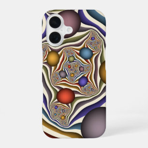 Het omhoog vliegen, Kleurrijk, Modern, Abstract Fr iPhone 16 Hoesje