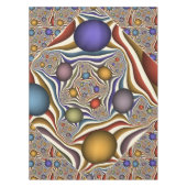 Het omhoog vliegen, Kleurrijk, Modern, Abstract Fr Tafelkleed (Voorkant)