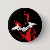 Het omtrek Batman Sprayf Ronde Button 5,7 Cm (Voorkant)