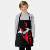 Het omtrek Batman Sprayf Schort (Gedragen)